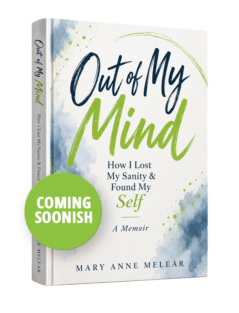 book cover: Out of My Mind - How I Lost My Sanity & Found My Self